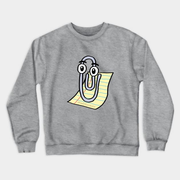 Clippy Crewneck Sweatshirt by Made by Casey